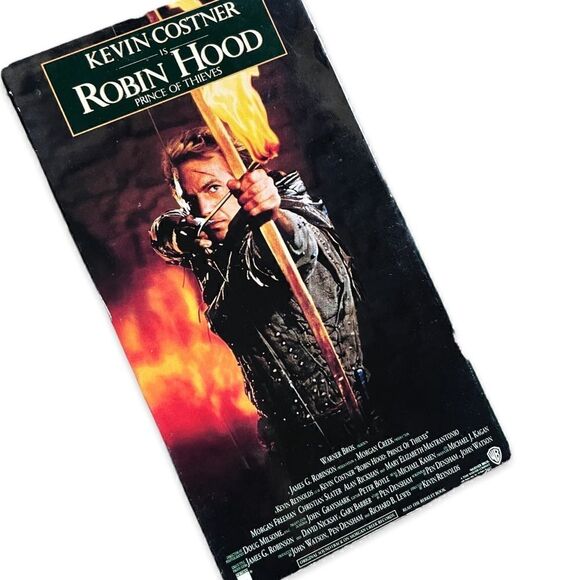 3 for $15||Vintage Robin Hood - Prince of Thieves VHS - Picture 1 of 10